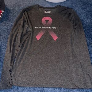 Under Armour Breast Cancer Awareness Heat Gear Thermal Shirt